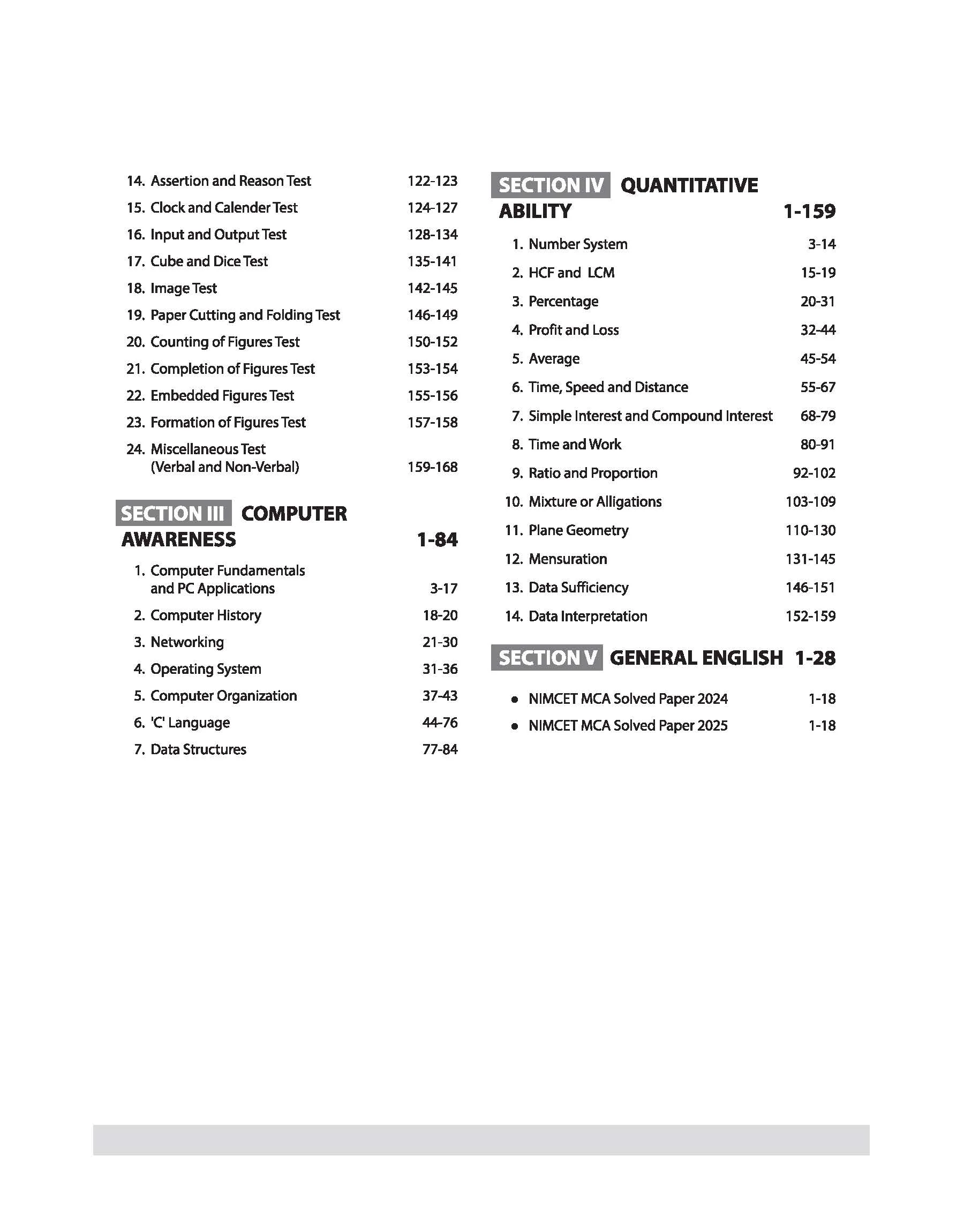 ACE The MCA Entrance Exam 2026 | Chapterwise Quick Theory & 3500+ Practice Questions | Complete Syllabus Coverage - Image 4