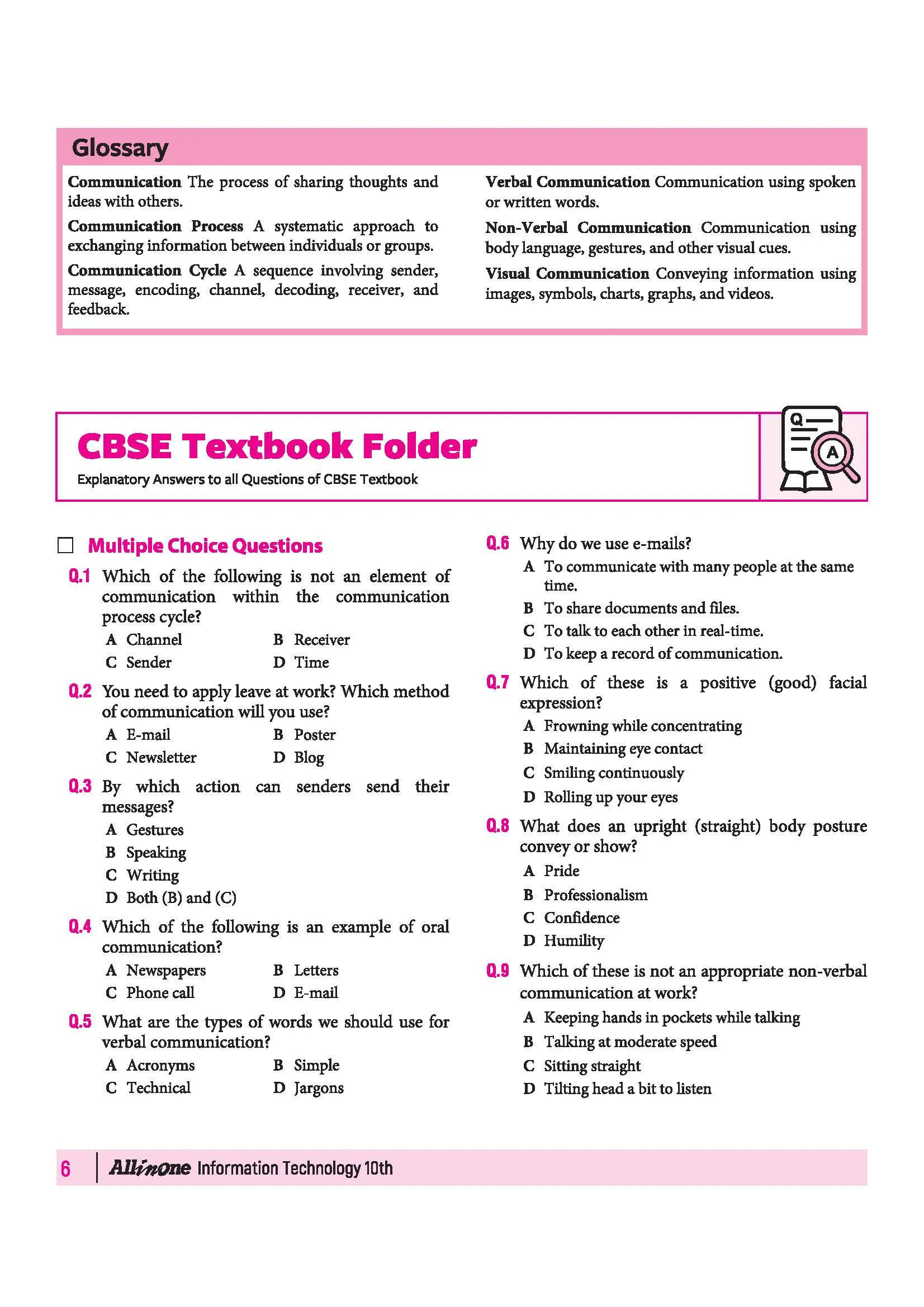 All in One  Information Technology (402) Class 10 for CBSE Exam 2026-27 | NCERT Based Complete Theory, Practice Exercises, CBQs, A-R, Sample Papers & Mind Maps | Revised Edition as per Latest Syllabus - Image 11