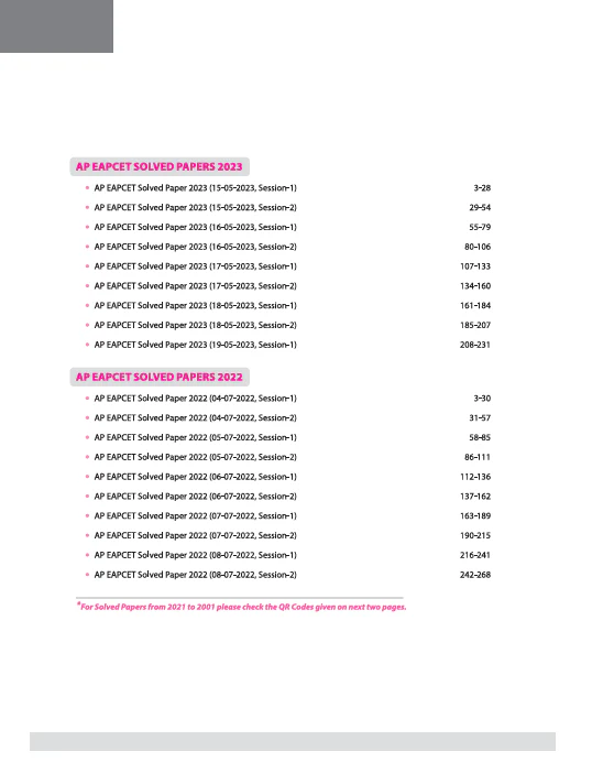 Andhra Pradesh EAPCET Engineering Entrance 2025 | 25 Years Solved Papers (2025β2001) | Physics, Chemistry & Mathematics | Most Authentic Explanatory Solutions - Image 3