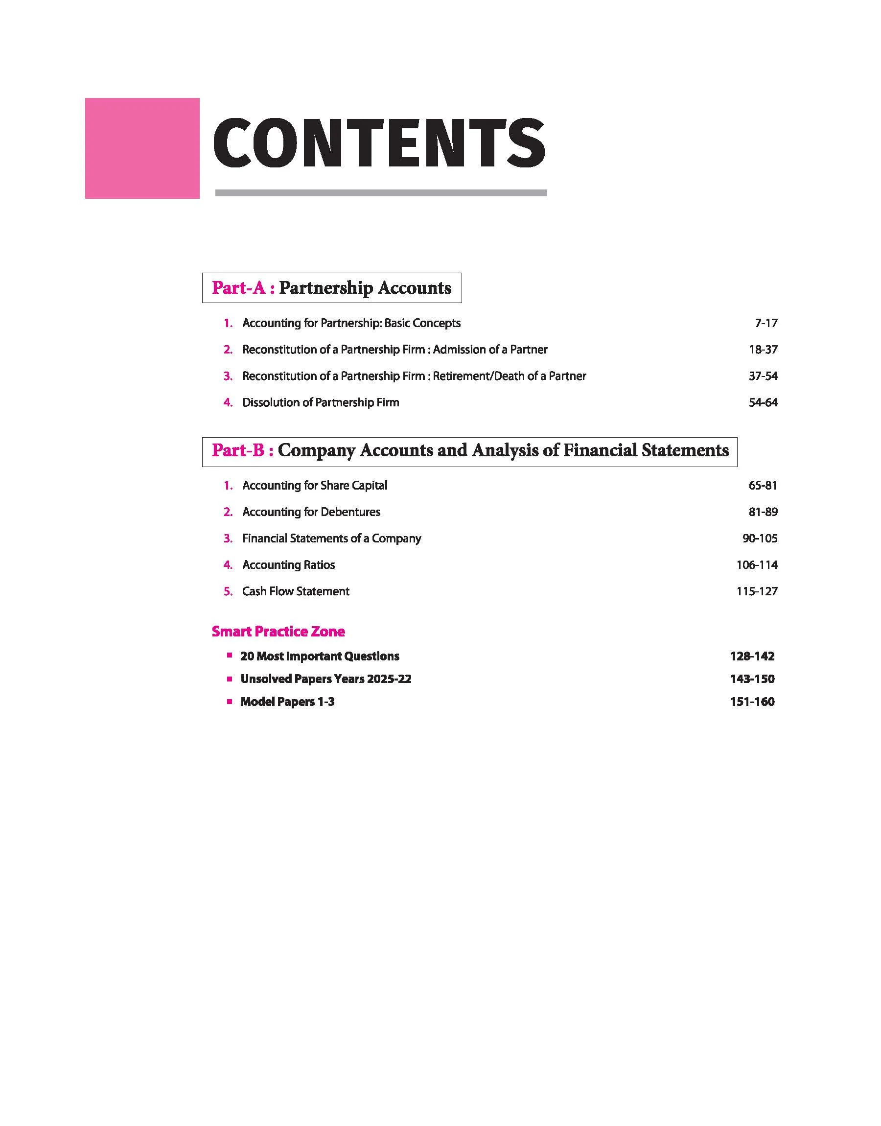 Avtar UP Board Accountancy Class 12 Exam 2026 | Chapterwise Question Bank | 3 Model Papers, MCQs | Based on NEP 2020 - Image 3