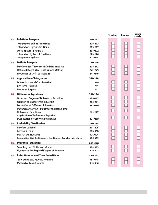 CBSE All in One Applied Mathematics Class 12 Exam 2025-26 | Simplified Theory, Topic & Chapter Exercises, CBQs, MCQs, A-R, Case Based, Board Questions Upto 2025 with Sample Question Papers - Image 3