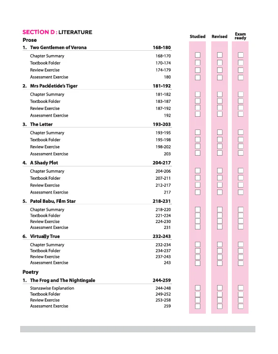 CBSE All in one English Communicative Class 10 Exam 2026 | Reading, Writing Grammar & Literature, Review Exercise, Sample Paper & Board Papers | MCB Themes & CBQs | Revised Edition 2026 - Image 3