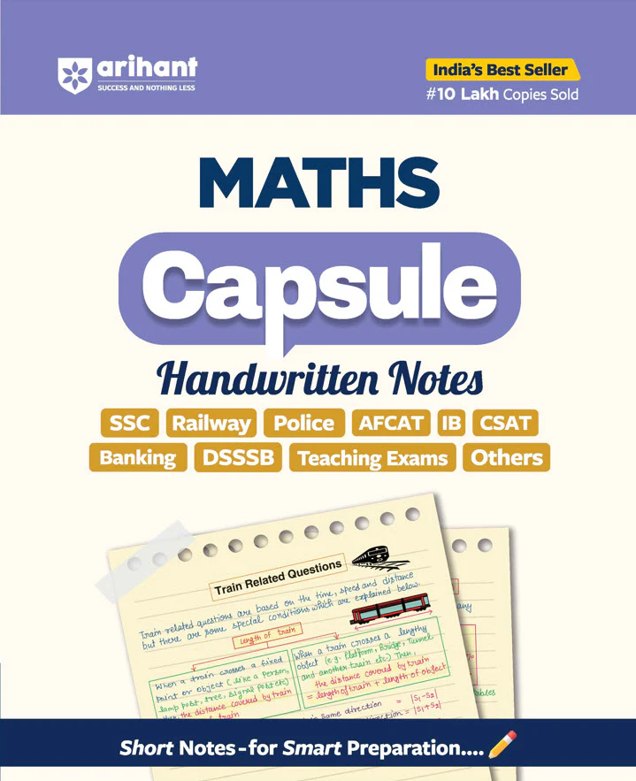 Combo of Capsule Handwritten Notes | Maths, Reasoning & Computer Knowledge | English Medium - Image 2