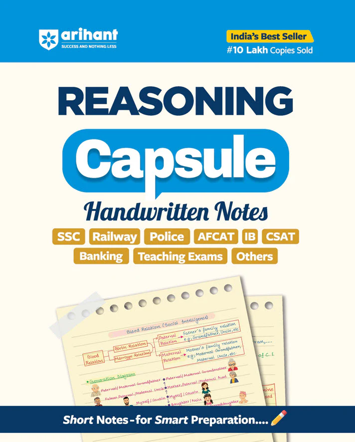 Combo of Capsule Handwritten Notes | Maths, Reasoning & Computer Knowledge | English Medium - Image 3