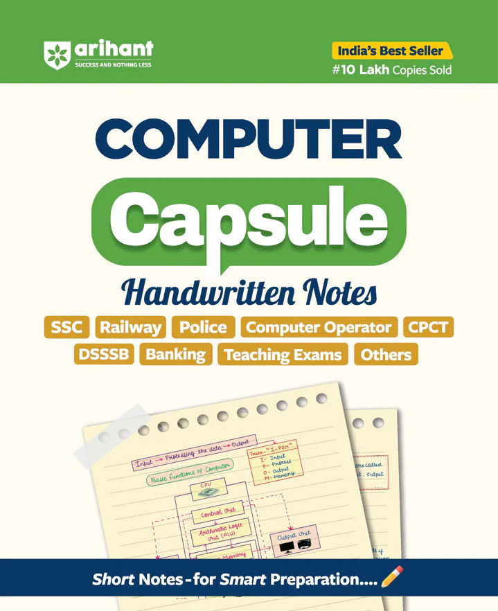 Combo of Capsule Handwritten Notes | Maths, Reasoning & Computer Knowledge | English Medium - Image 4