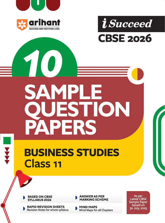 Combo of CBSE i-Succeed Sample Question Papers for Class 11th | Economics, English Core, Accountancy, Business Studies | With Free NCERT Solutions English Core | English Medium - Image 3