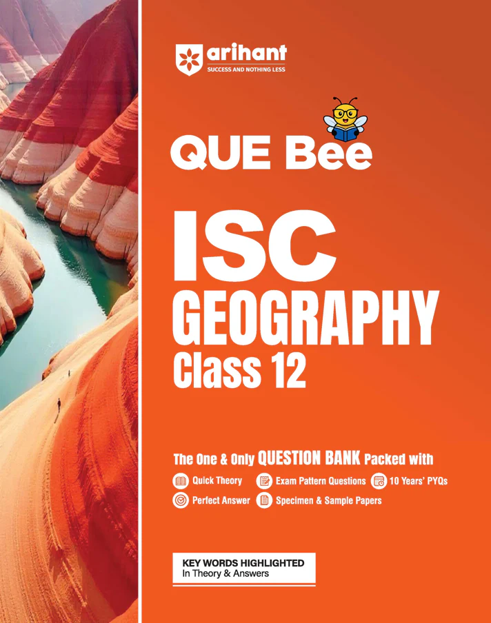 ISC Geography Class 12 Exam | Quick Theory, Exam Pattern Questions & Sample Papers | As per Latest ICSE Syllabus | Que Bee 2nd Edition