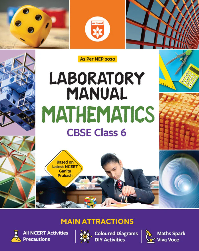 Combo of Lab Manual Mathematics, Science & Map Skill Workbook Social Science CBSE Class 6 | NEP 2020 Edition | English Medium - Image 2