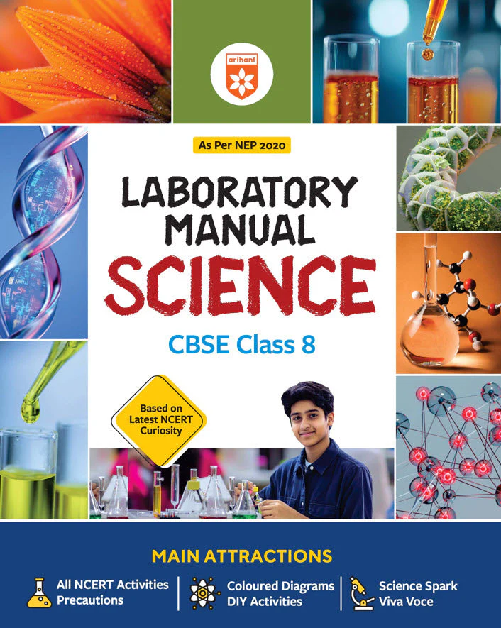 Combo of Lab Manual Mathematics, Science & Map Skill Workbook Social Science CBSE Class 8 | NEP 2020 Edition | English Medium - Image 3