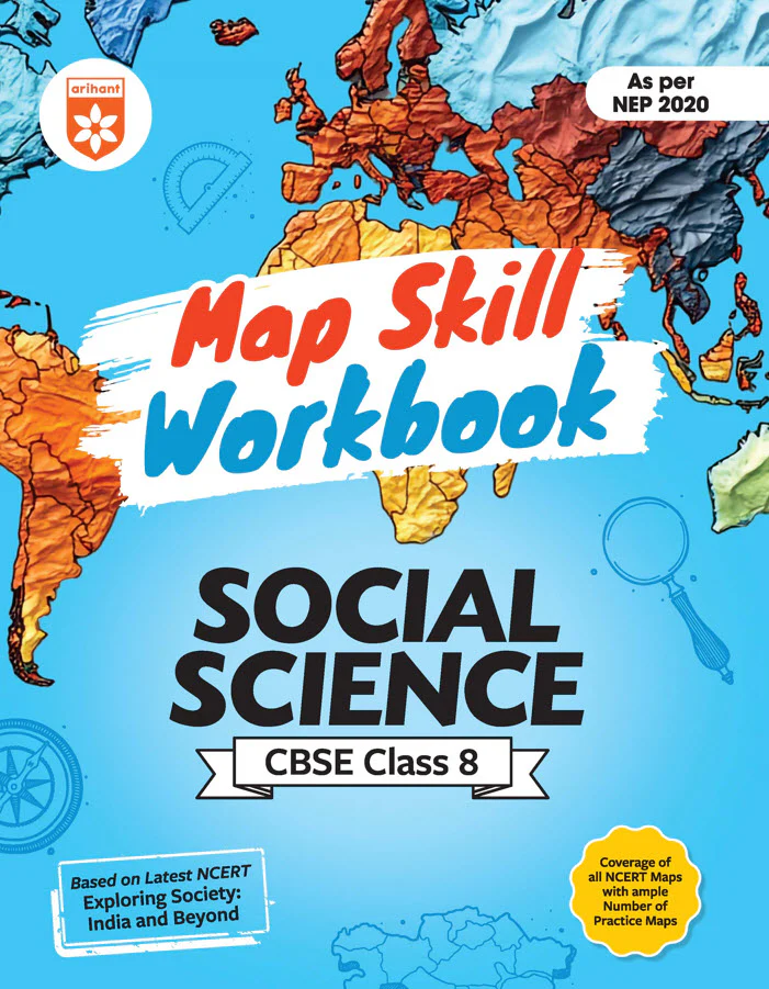 Combo of Lab Manual Mathematics, Science & Map Skill Workbook Social Science CBSE Class 8 | NEP 2020 Edition | English Medium - Image 4