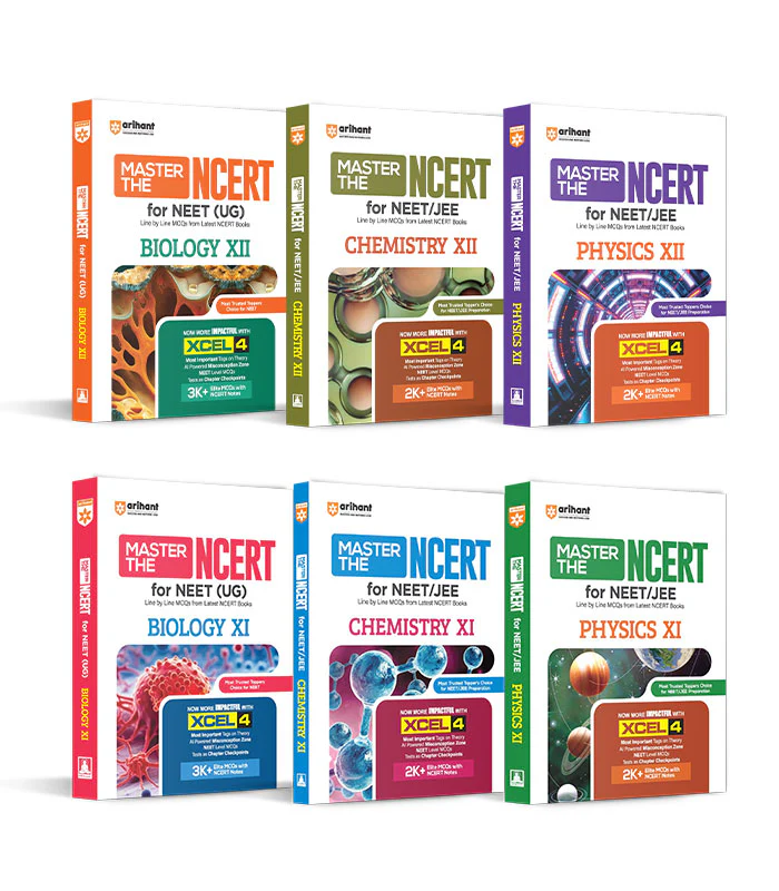 Combo of Master the Ncert Class 11th & 12th Exam 2026-27 | Chemistry, Physics & Biology |  FREE Online Support | Revised Edition 2026