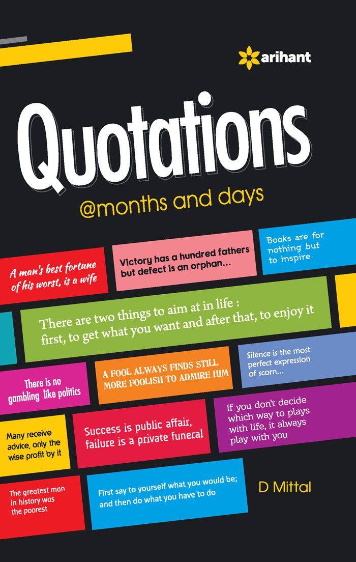 Quotations @months and Days