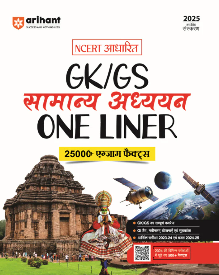 Combo Of Math Magic + Current Affairs Yearly 2025 + Ncert Gk/GS One Liner| Hindi Medium - Image 3