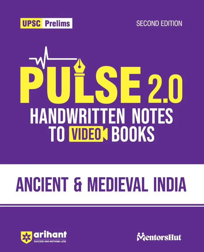 Combo of Pulse 2.0 Hand Written Notes Anicent & Medival India, Art & Culture, Indian Economy & Science & Technology | English Medium - Image 2