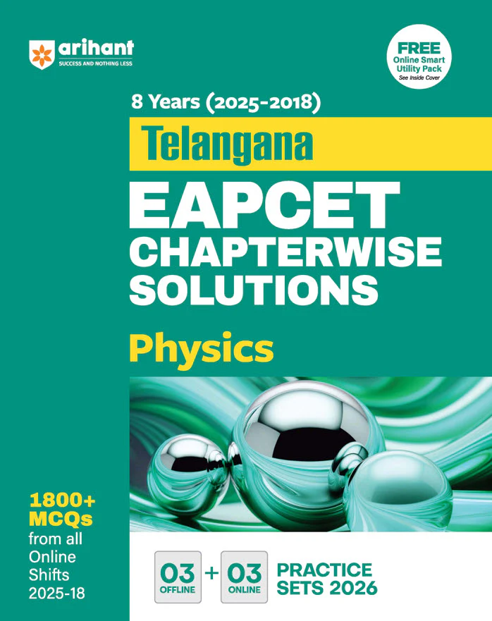 Combo of Andhra Pradesh EAPCET 8 Year Chapterwise Soultions 2025 | Physics, Chemistry Mathematics | English Medium - Image 4