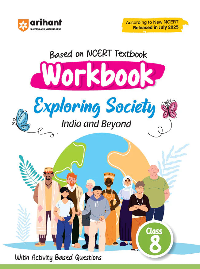 Combo of workbook Clas 8 | Deepkam Sanskrit, Poorvi English, Curiosity, Malhar Hindi, Ganita Prakash & Exploring Society India and Beyond| Based on New NCERT Released on April 2025 - Image 7