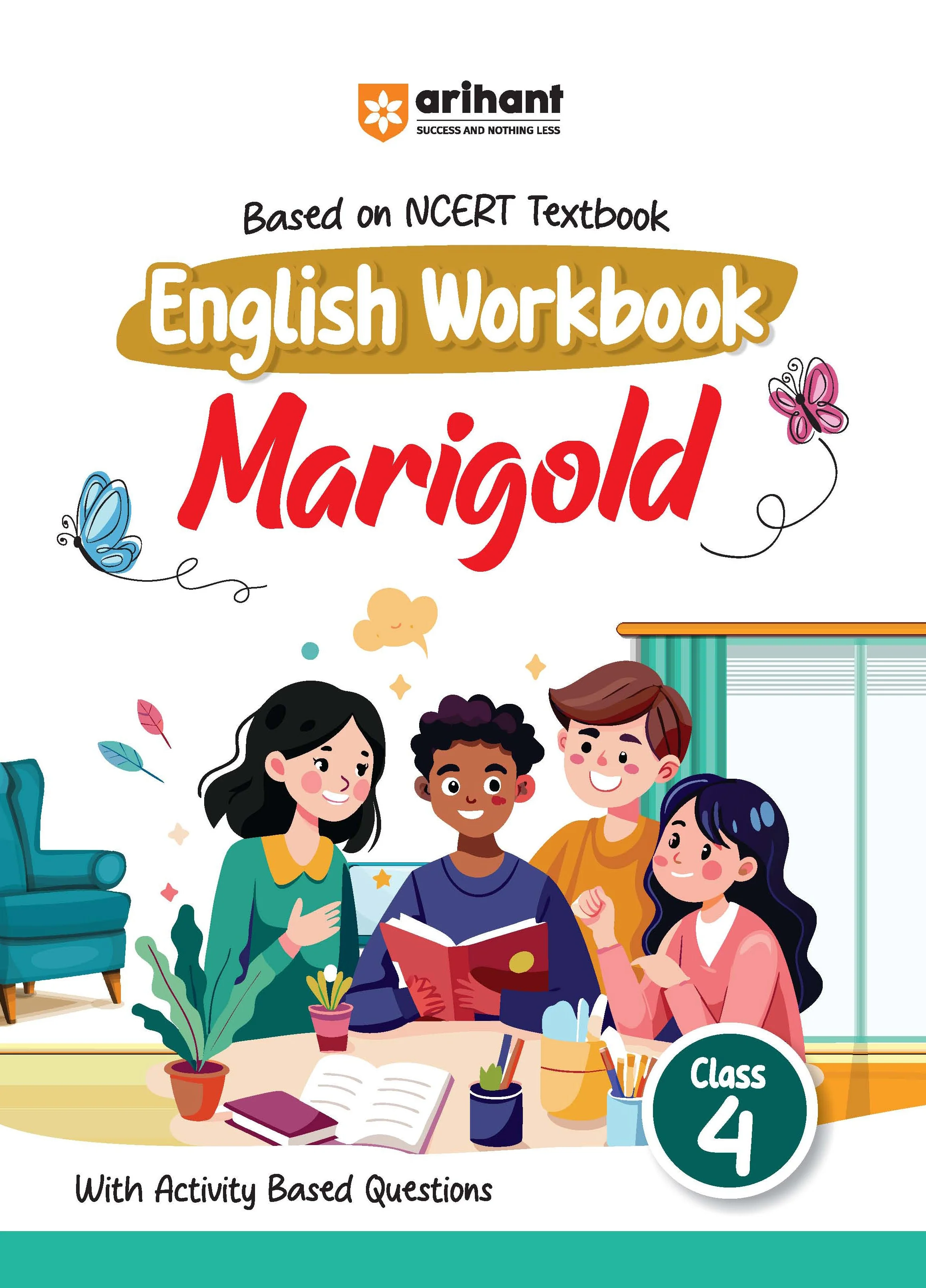 English Workbook Marigold (Class 4) | Based On NCERT Textbook