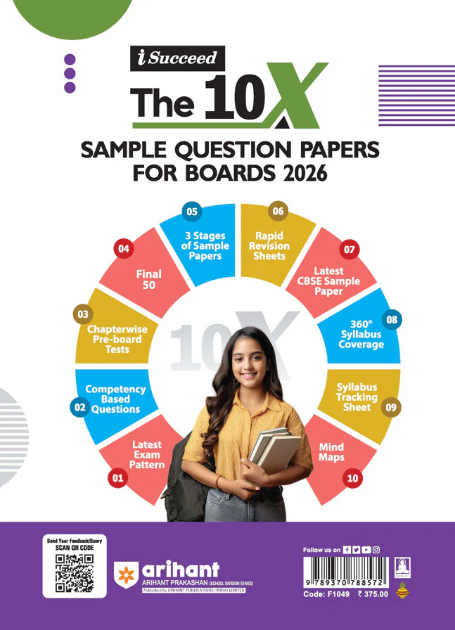 i-Succeed CBSE 2026 – Accountancy Class 12 | 15 Sample Question Papers | Rapid Revision Sheets | Mind Maps | Final 50 Most Probable Questions | As per Latest CBSE Sample Paper - Image 2