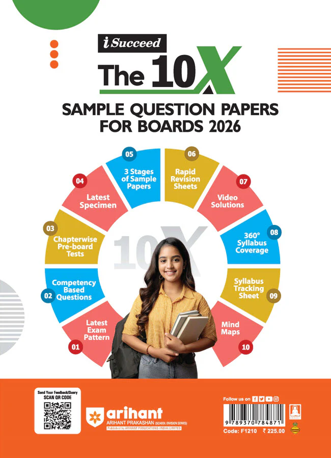 i-Succeed CBSE 2026 ā English Language & Literature Class 9 | 10 Sample Question Papers | Rapid Revision Sheets | Mind Maps | Final 50 Most Probable Questions | As per Latest CBSE Sample Paper - Image 2
