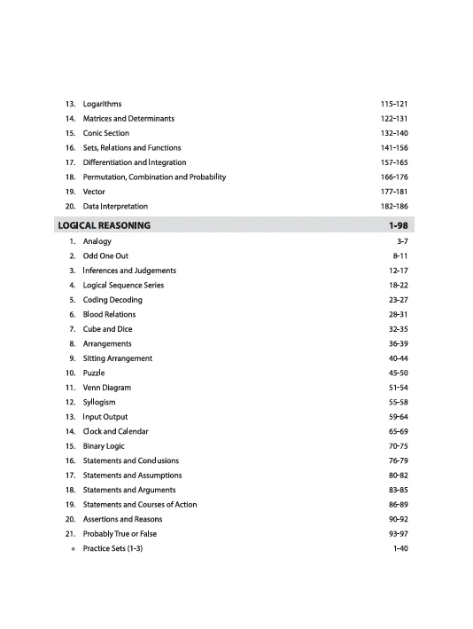 IPMAT 2026 | Masterkey for IIM Integrated Programme Aptitude Test | Complete Coverage of Syllabus, Chapterwise Theory & MCQs, Latest Pattern Practice sets & IPMT Solved Paper 2025 - Image 4