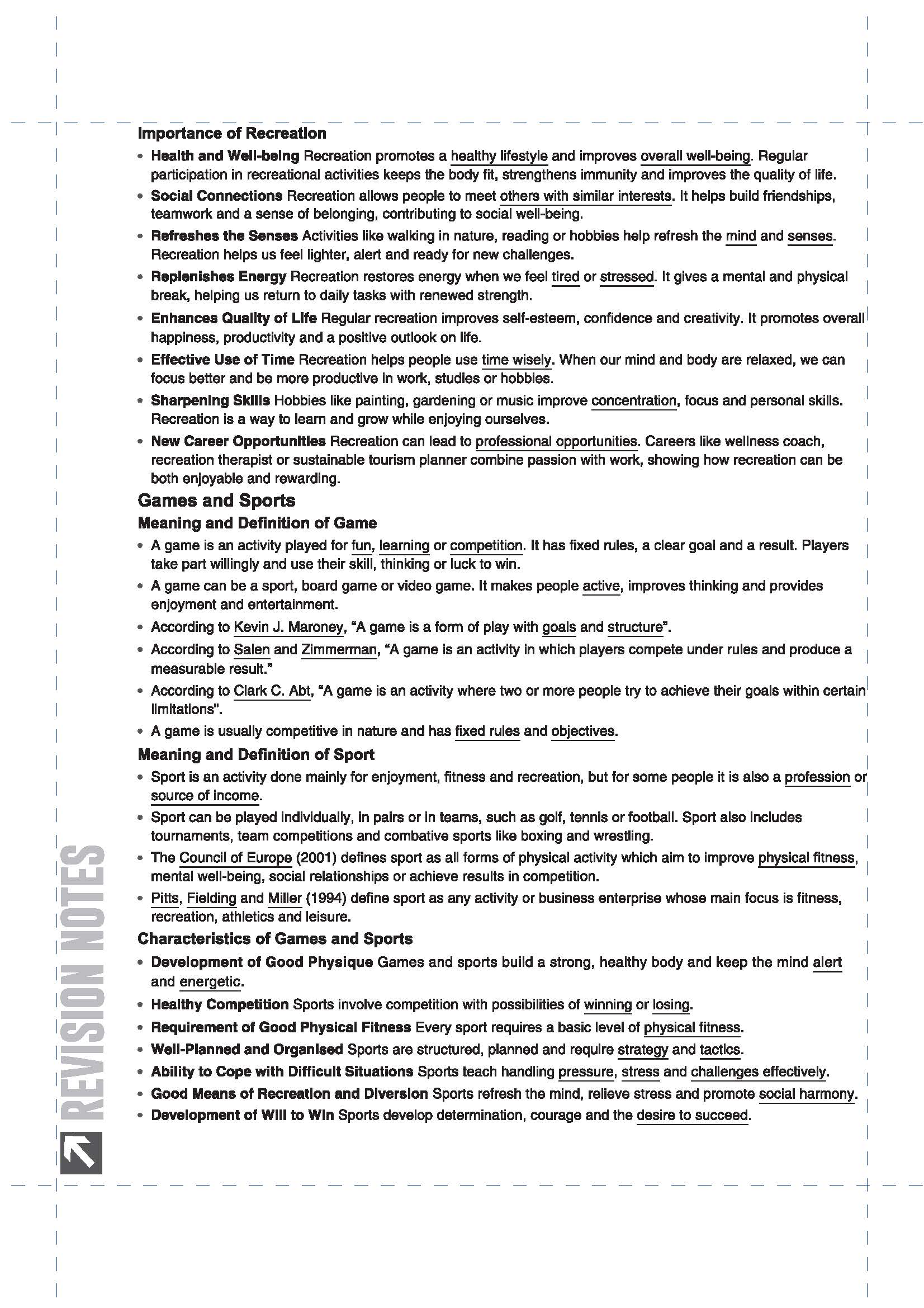 ISC Physical Education Class 11 Exam | Quick Theory, Exam Pattern Questions & Sample Papers | As per Latest ICSE Syllabus | Que Bee 2nd Edition - Image 6