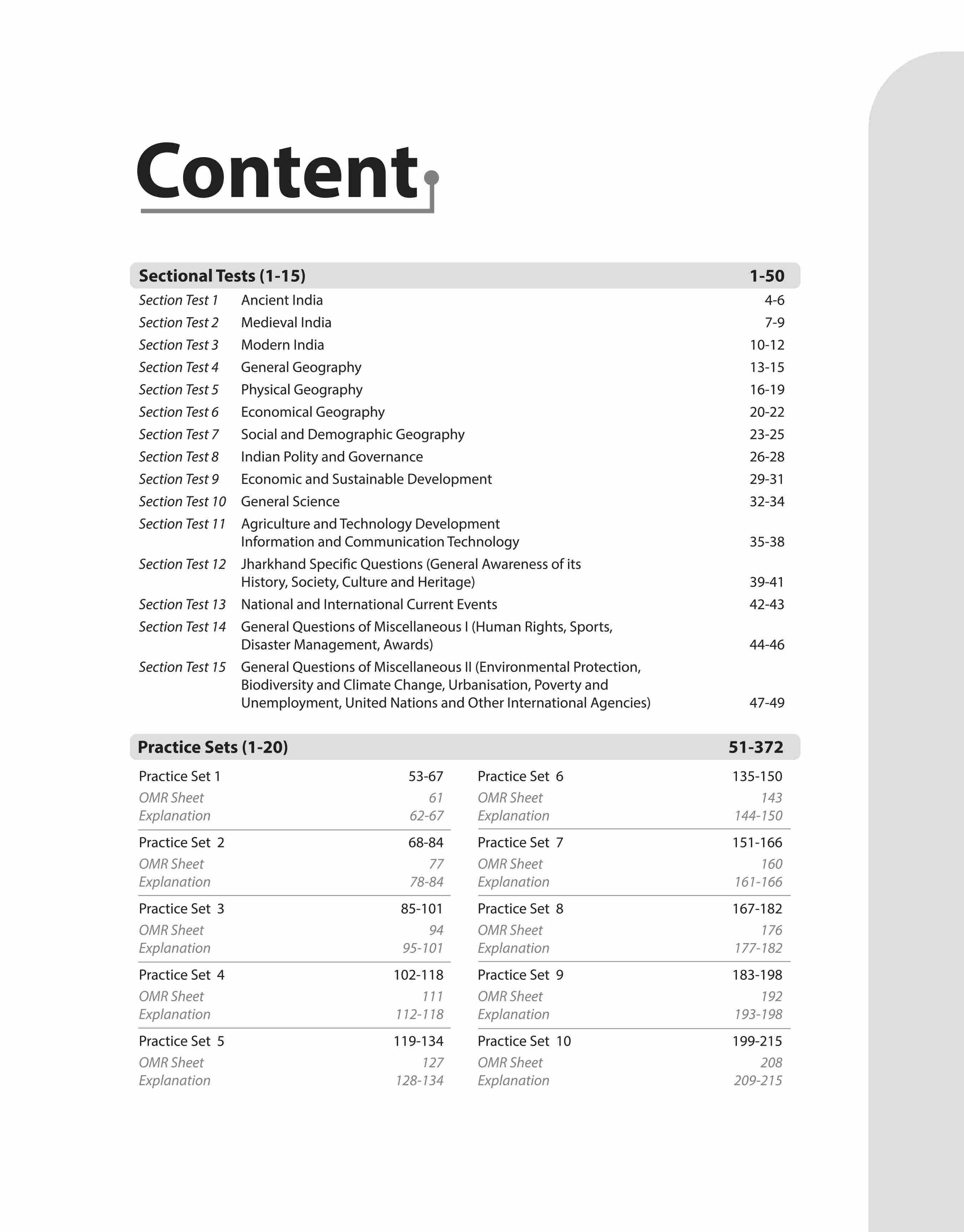 Knock Out JPSC Prelims 2026 | General Studies Paper-I | 15 Sectional Test, 20 Practice Sets & 2 Solved Papers | English Medium - Image 3