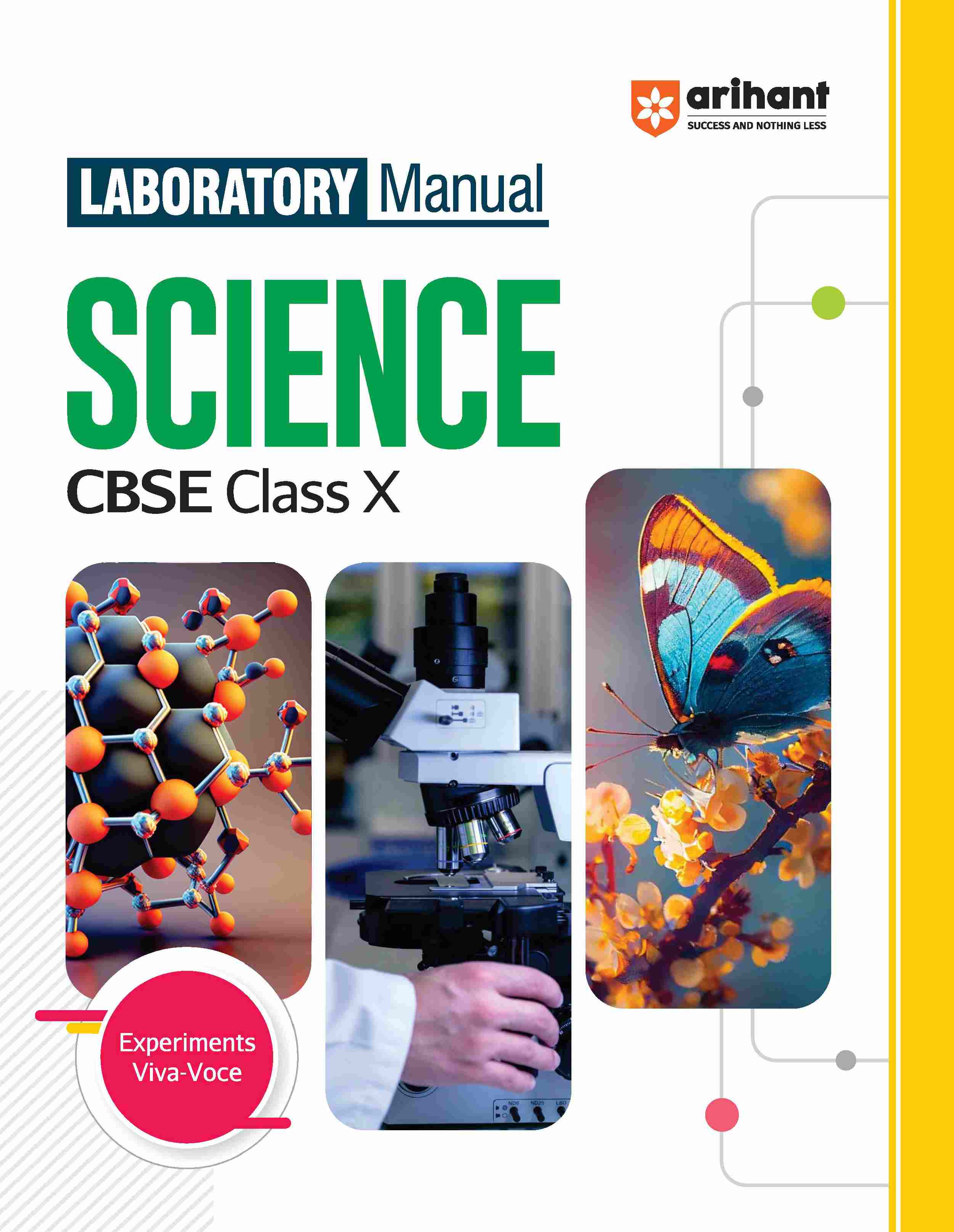 Laboratory Manual Science for CBSE Class X (10th) | Complete Practical Book with Experiments, Viva Voce Questions & Answers | NCERT Compliant Lab Book