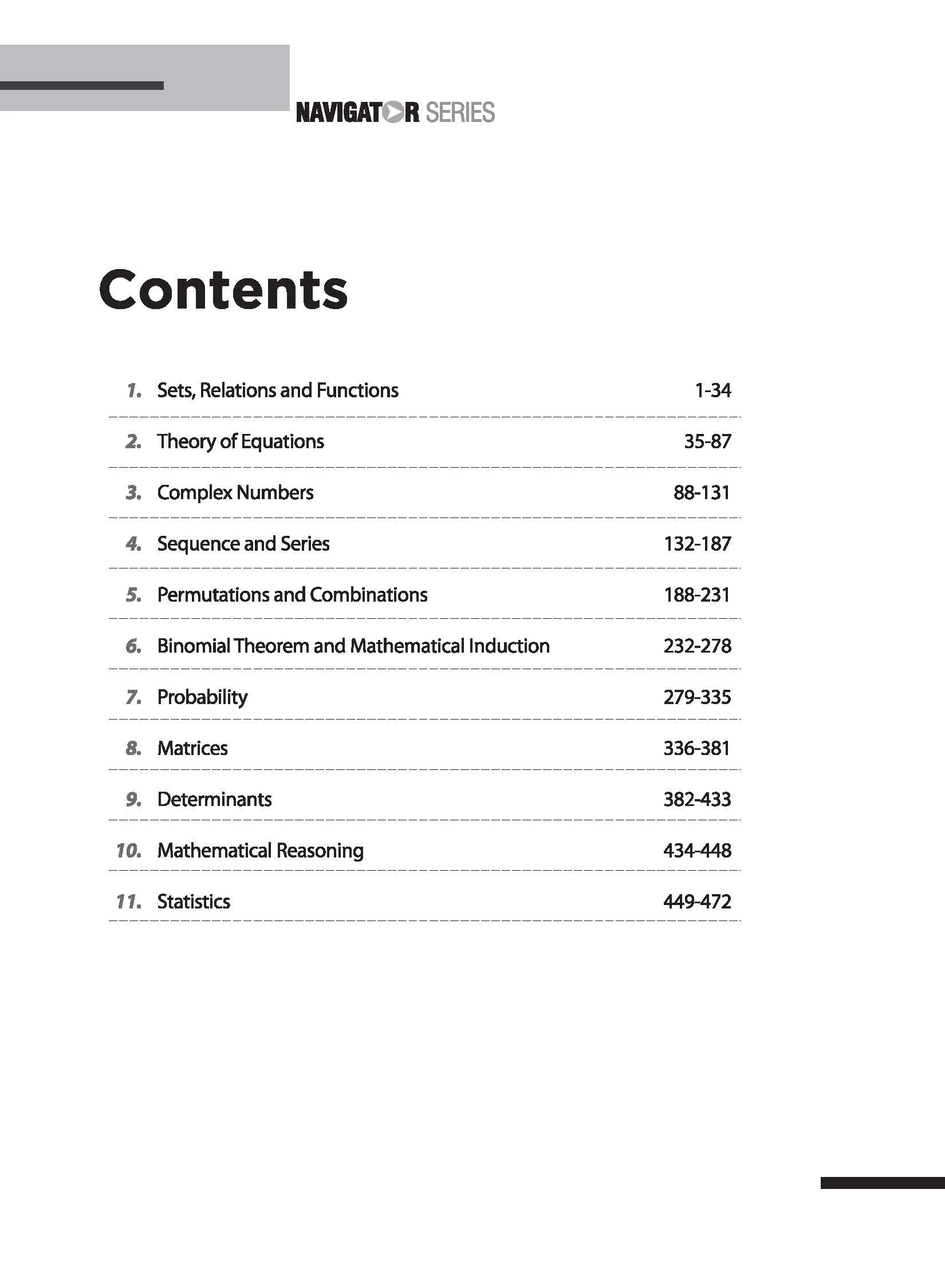 Navigator Series 2000 + Problems JEE Main & Advanced Algebra | Dr. Amit Kumar Singh - Image 3