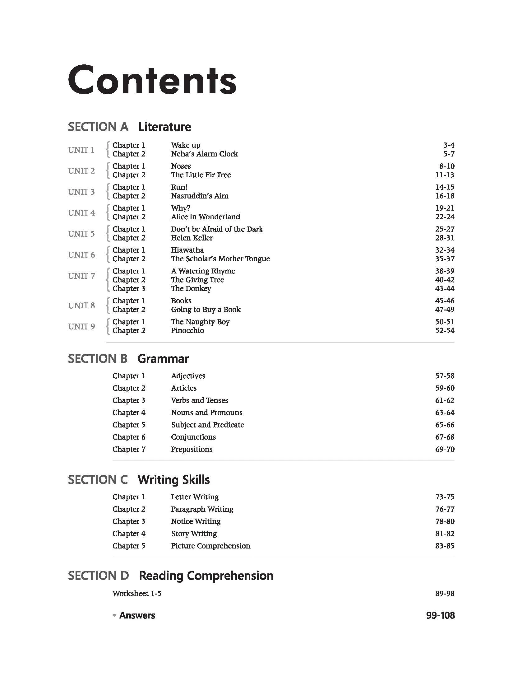 NCERT Practice Workbook English Marigold Class 4 - Image 3
