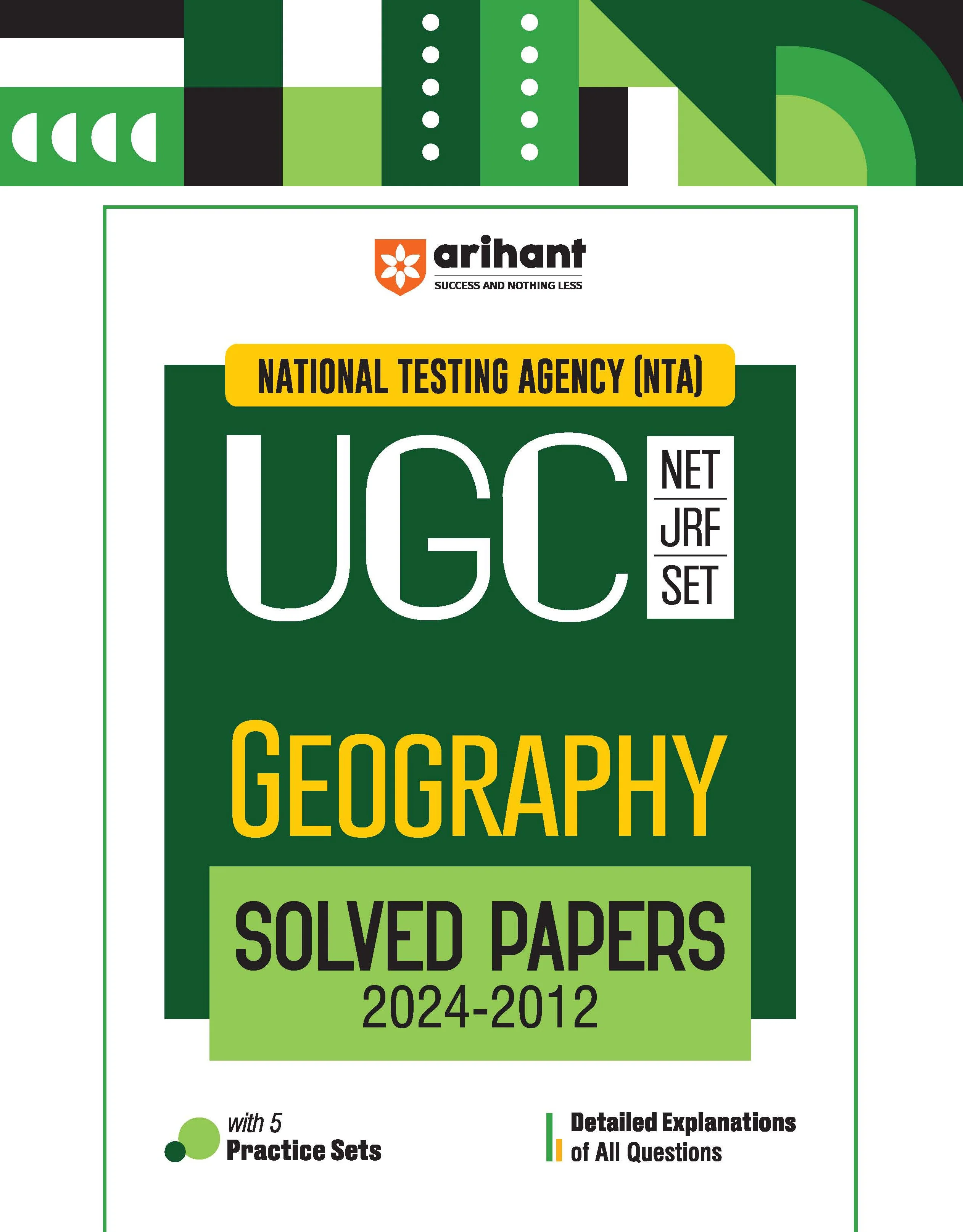 NTA UGC NET /JRF/SET 2025 - Geography Solved Papers (2024-2012)