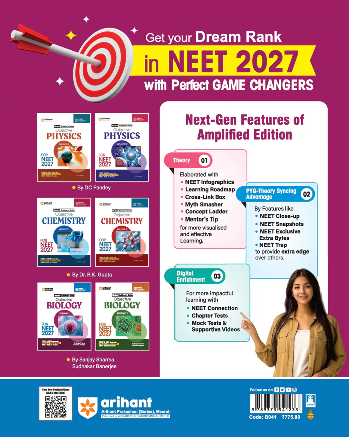 Objective Biology Volume 1 for NEET 2027 | Medico Achiever’s Series | 3000+ MCQs with PYQs Synced Modular Theory | Fully Revised NEET Preparation Book by Sanjay Sharma & Sudhakar Banerjee - Image 13
