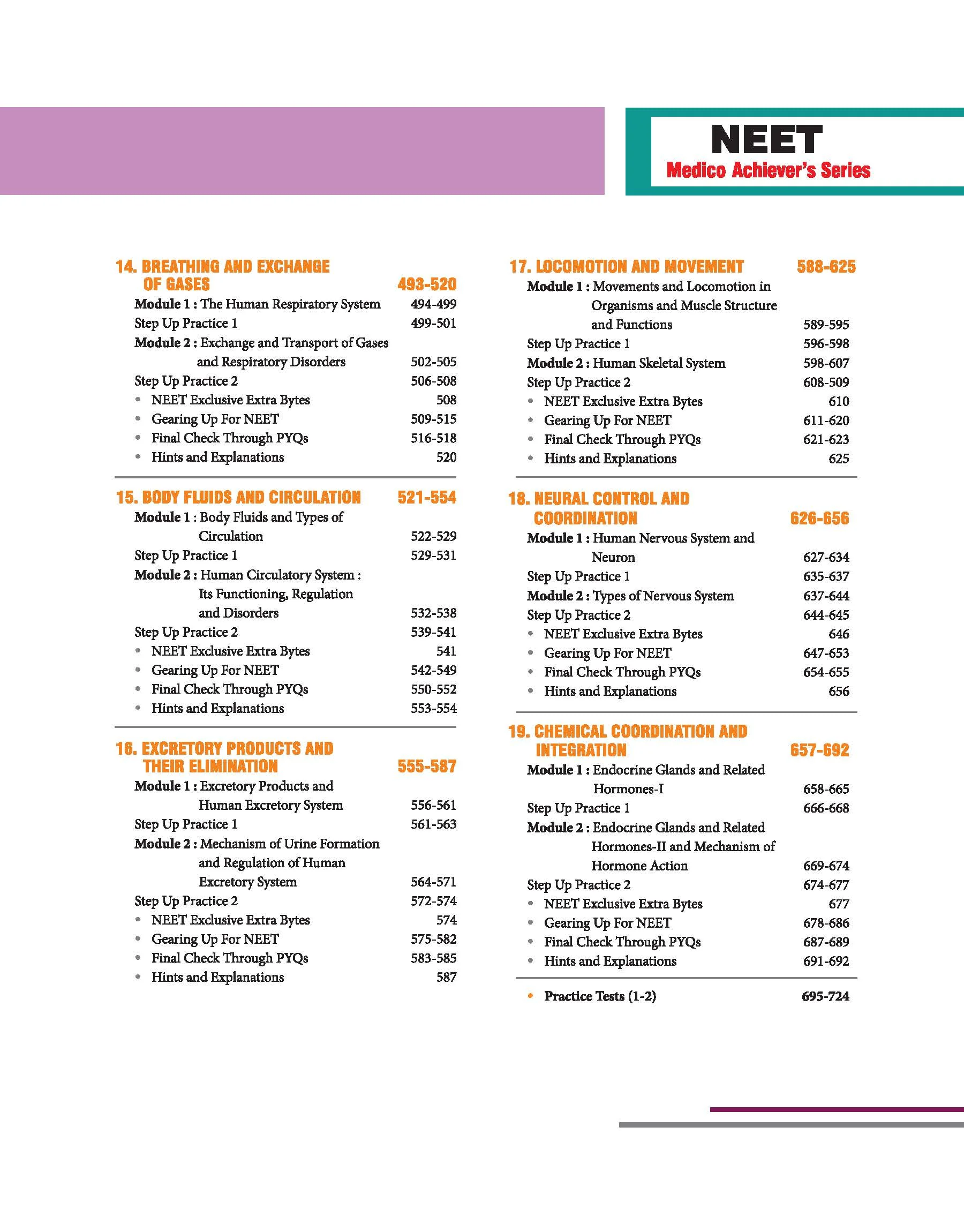 Objective Biology Volume 1 for NEET 2027 | Medico Achiever’s Series | 3000+ MCQs with PYQs Synced Modular Theory | Fully Revised NEET Preparation Book by Sanjay Sharma & Sudhakar Banerjee - Image 7