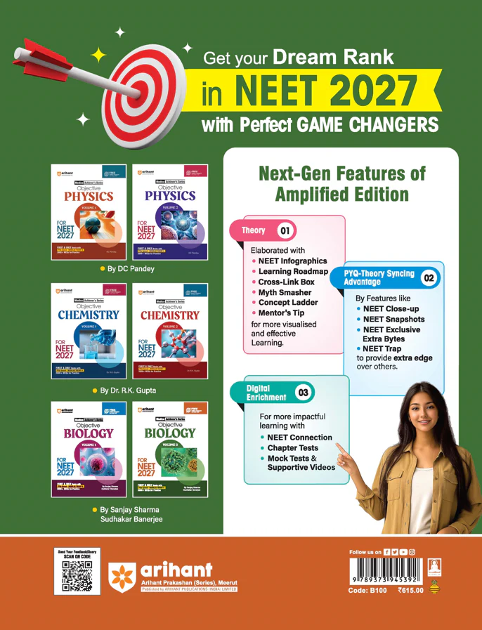 Objective Biology Volume 2 for NEET 2027 | Medico Achiever’s Series | 2000+ MCQs with PYQs Synced Modular Theory | Fully Revised NEET Preparation Book by Sanjay Sharma & Sudhakar Banerjee - Image 13