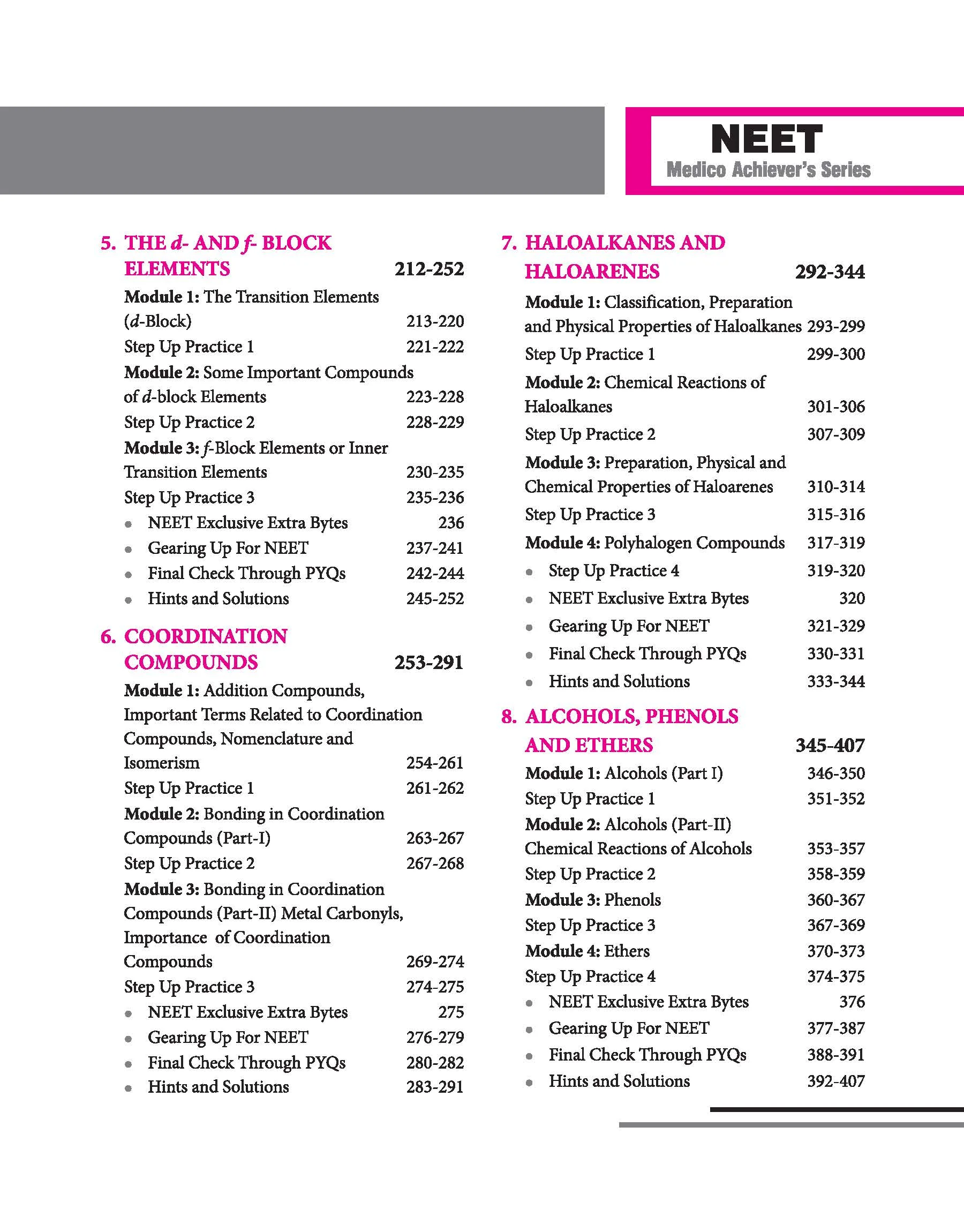 Objective Chemistry  Volume 2 for NEET 2027 | Medico Achiever’s Series | 2000+ MCQs with PYQs Synced Modular Theory | Fully Revised NEET Preparation Book  by Dr. R.k Gupta & Pooja Yadav - Image 6