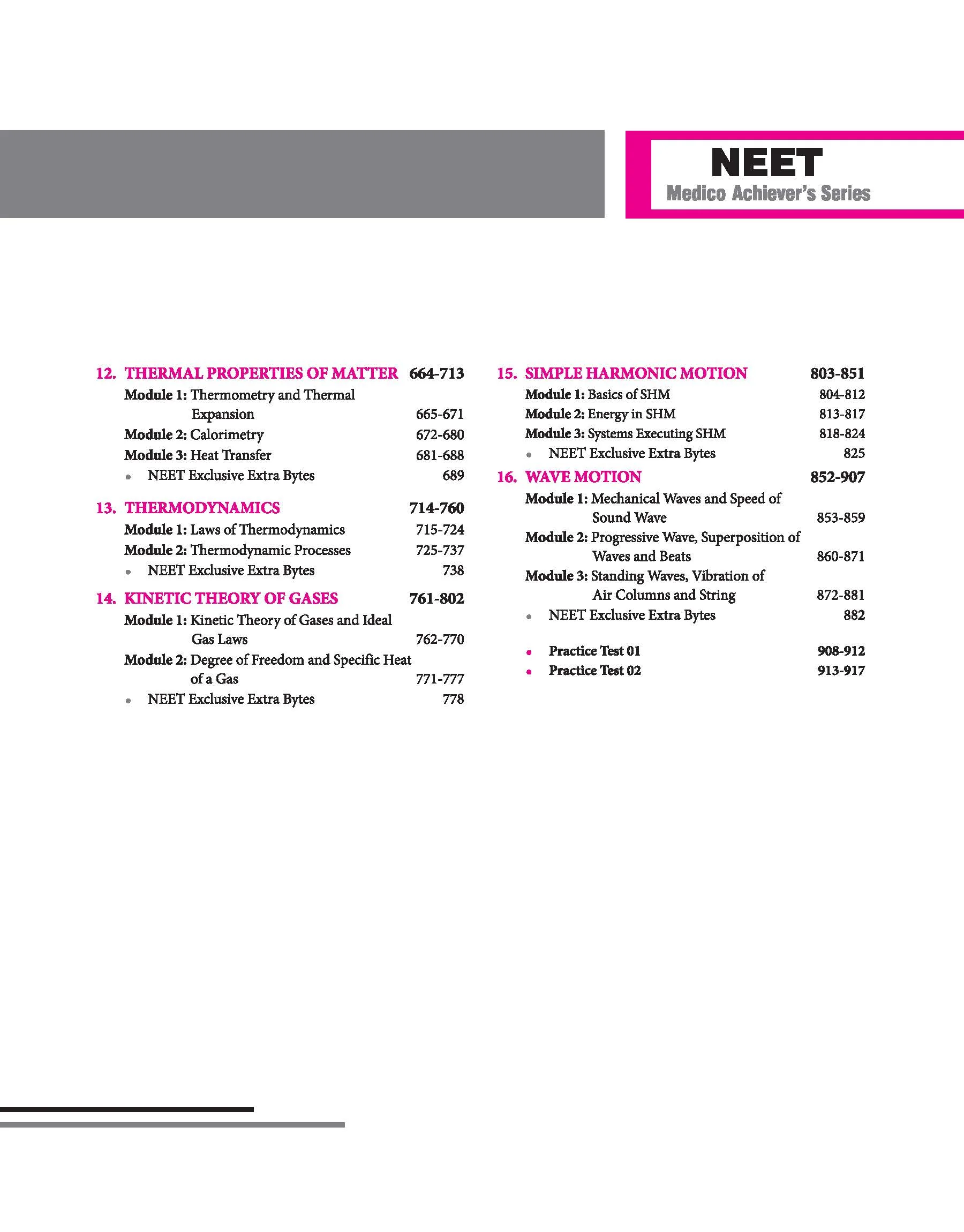 Objective Physics Volume 1 for NEET 2027 | Medico Achiever’s Series | 3000+ MCQs with PYQs Synced Modular Theory | Fully Revised NEET Preparation Book by DC Pandey - Image 6