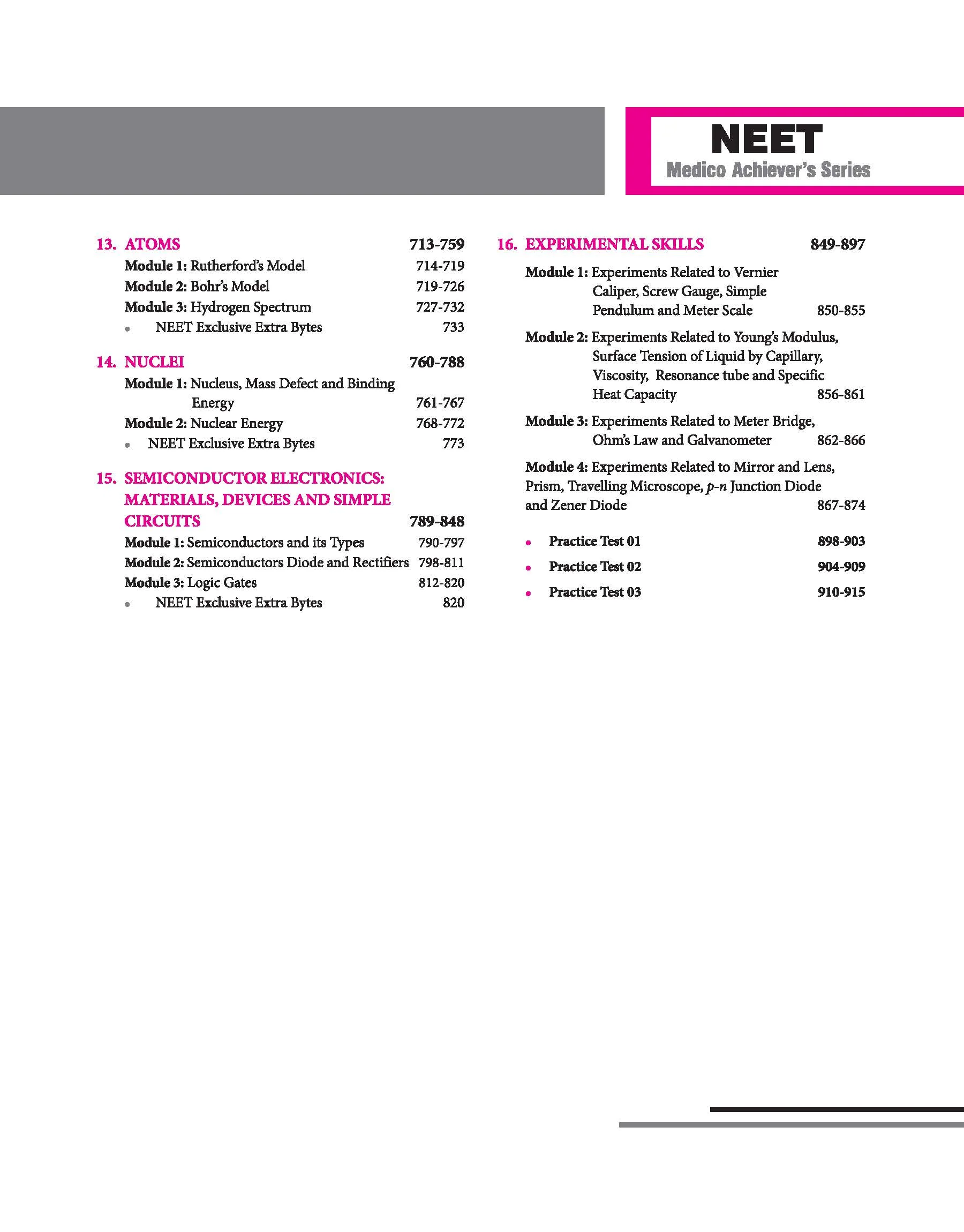 Objective Physics Volume 2 for NEET 2027 | Medico Achiever’s Series | 3000+ MCQs with PYQs Synced Modular Theory | Fully Revised NEET Preparation Book by DC Pandey - Image 6
