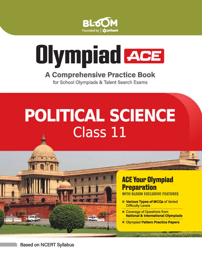 Olympiad ACE Political Science Class 11 | A Comprehensive Practice Book | ACE Your Olympiad Preparation