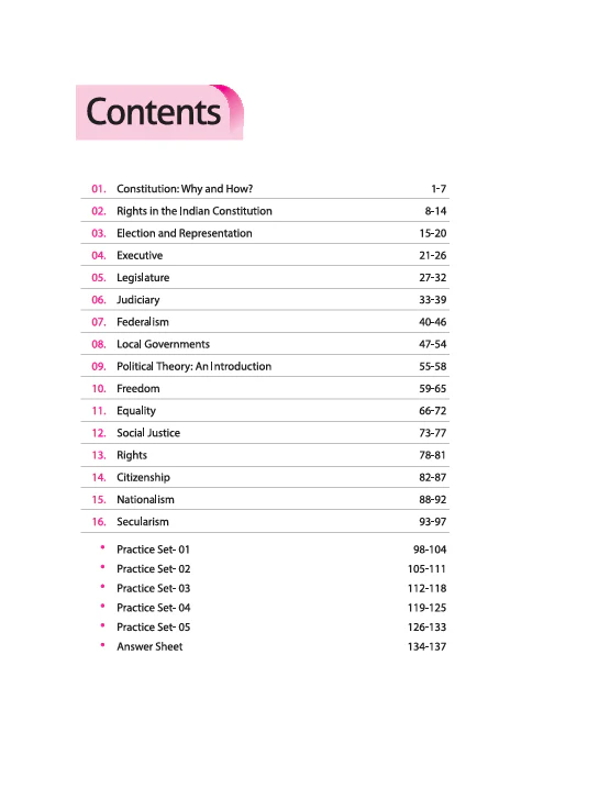 Olympiad ACE Political Science Class 11 | A Comprehensive Practice Book | ACE Your Olympiad Preparation - Image 3