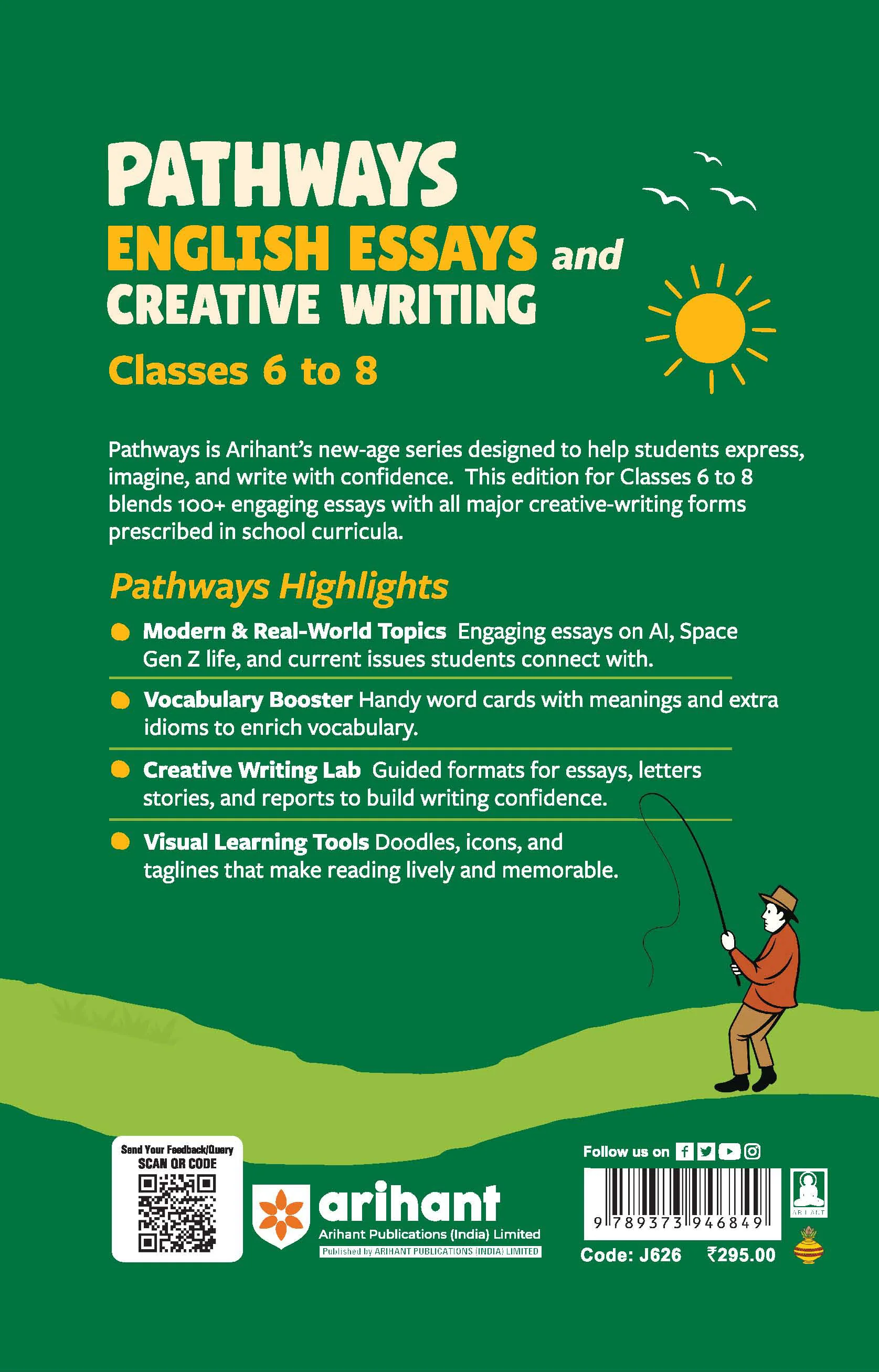 Pathways English Essays & Creative Writing for Classes 6–8 | 100+ Model Essays, Vocabulary Booster & Creative Writing Tasks | Improve School Writing, Grammar & Expression Skills - Image 8