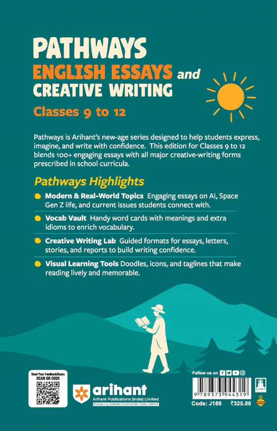 Pathways English Essays & Creative Writing for Classes 9-12 | 100+ Model Essays, Vocabulary Booster & Creative Writing Tasks | Improve School Writing, Grammar & Expression Skills - Image 3