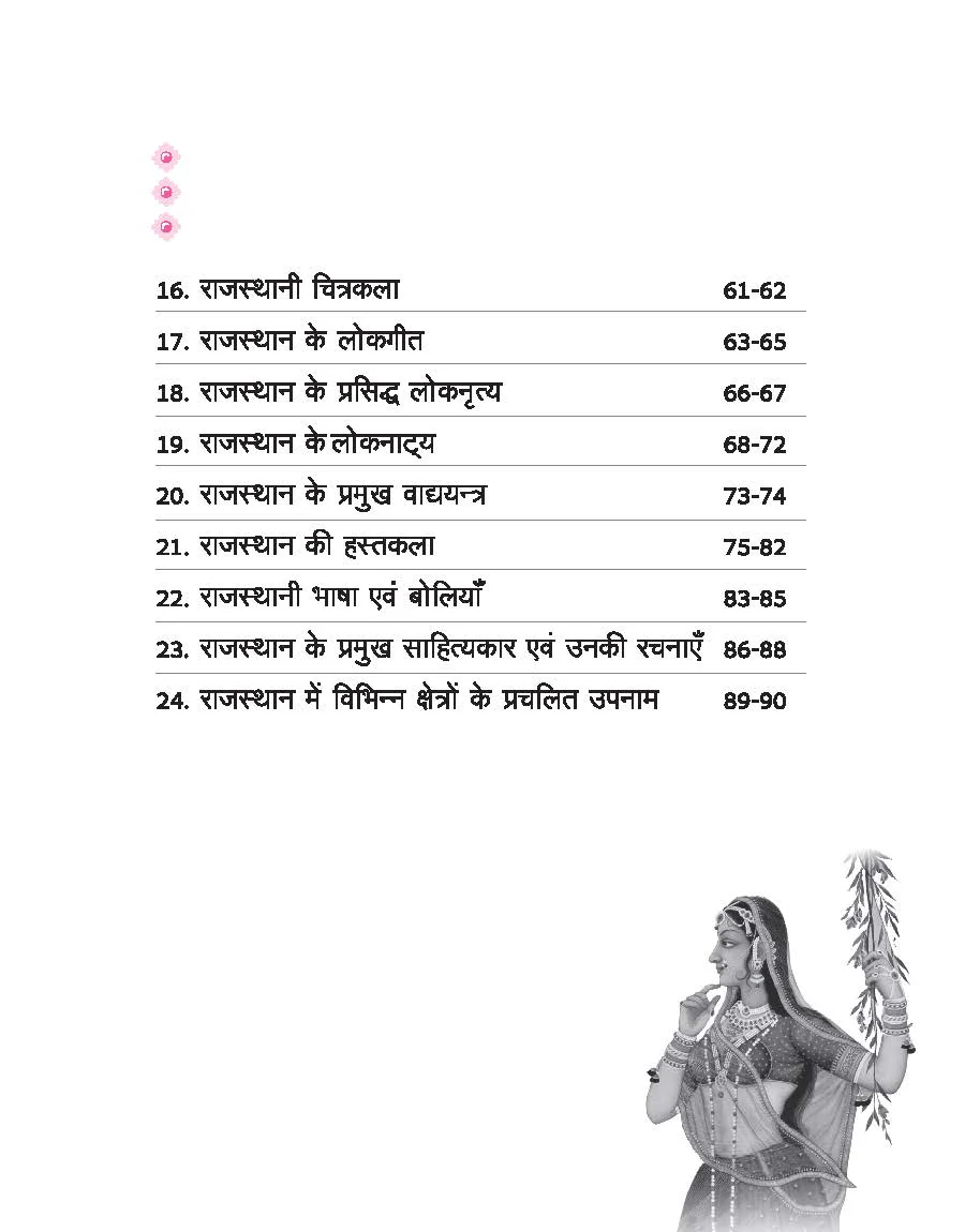 Rajasthan Kala evam Sanskriti (Art & Culture) | Pocket Book RRR (Rapid-Rajasthan-Revision) Part-1 | By Ankur Parik & Gaurav Parashar | Hindi Medium - Image 4