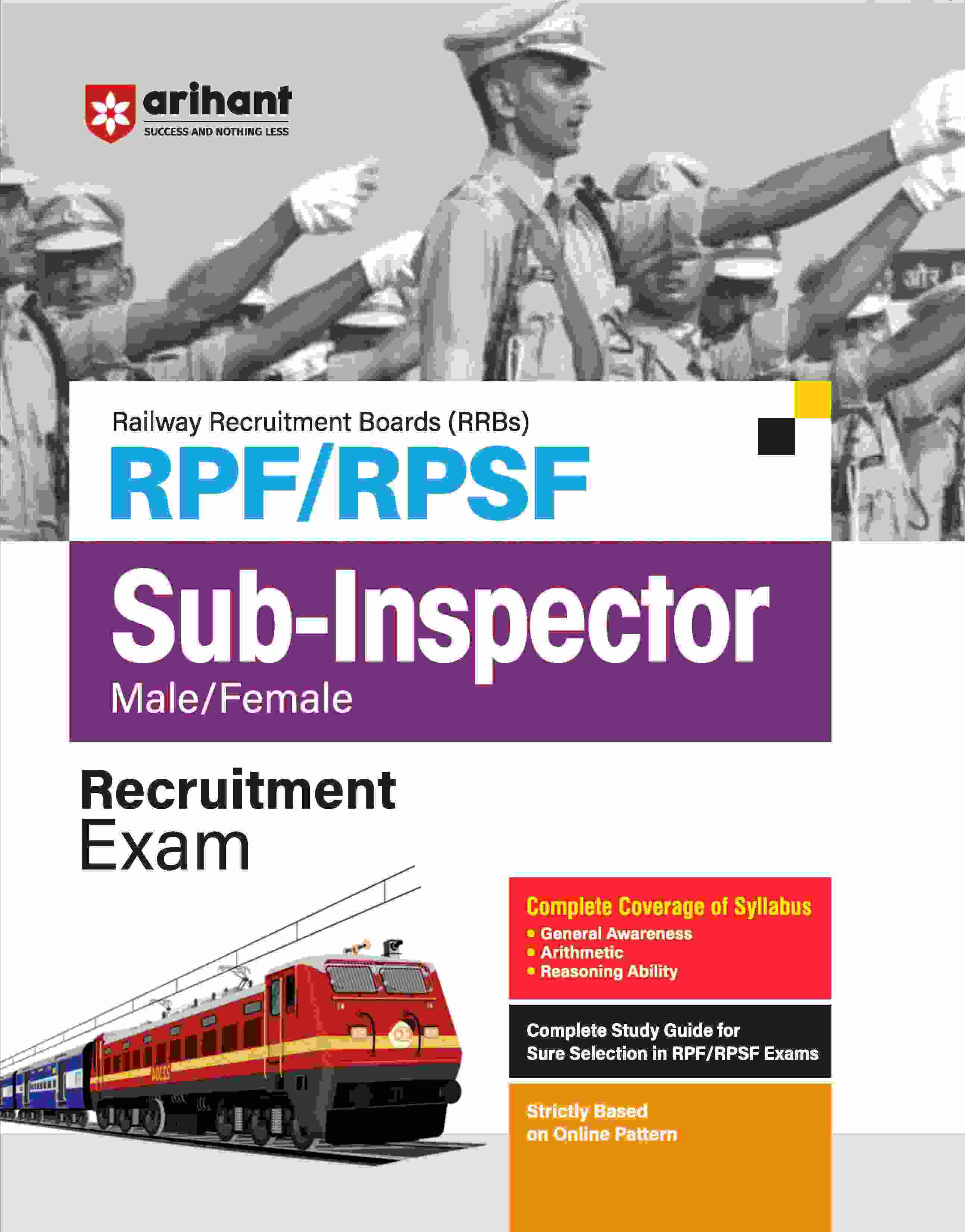 RPF/RPSF Sub Inspector (Male & Female) Online Wtitten Exam | Study Guide | English Medium