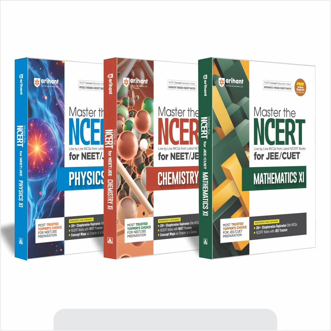 Combos of Master the NCERT Class 11 For NEET/JEE for Physics, Chemistry, Mathematics | English Medium