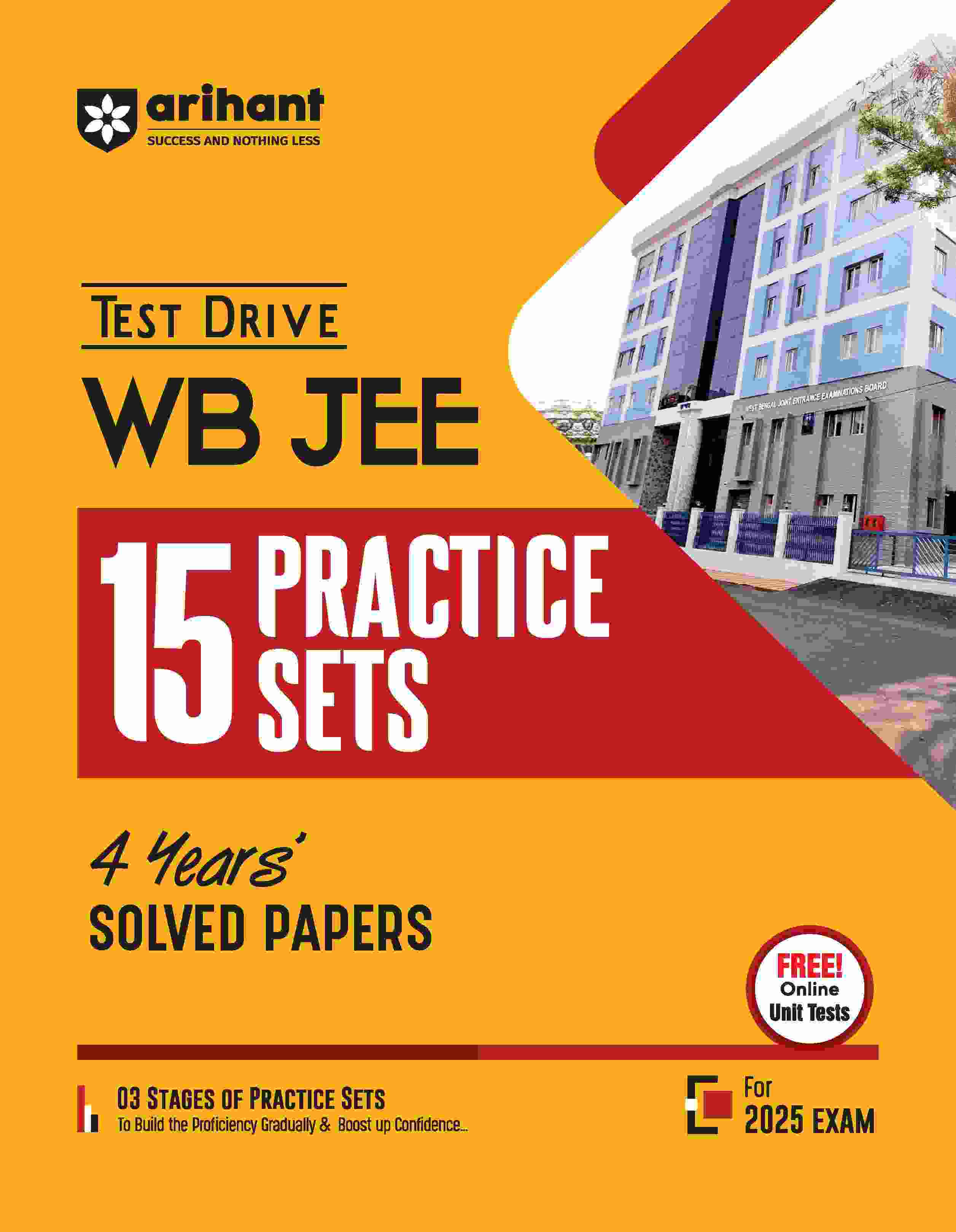 Test Drive WB JEE 15 Practice Sets 4 Years' Solved Papers