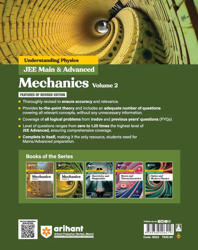 Understanding Physics Mechanics (Volume 2) for JEE Main & Advanced | Edition 2025-26 | DC Pandey - Image 2