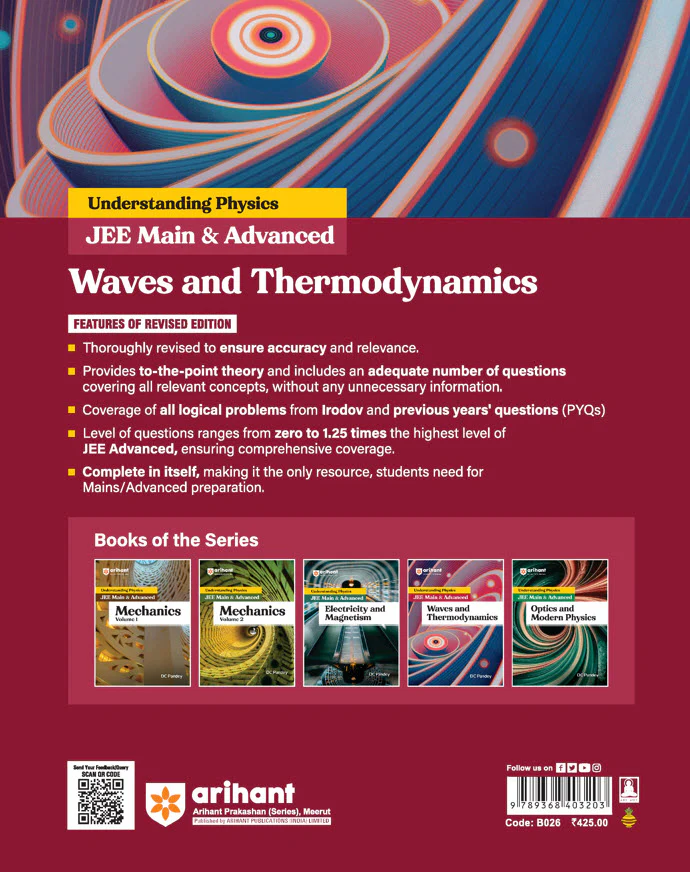 Understanding Physics Waves & Thermodynamics for JEE Main & Advanced | | Edition 2025-26 DC Pandey - Image 4